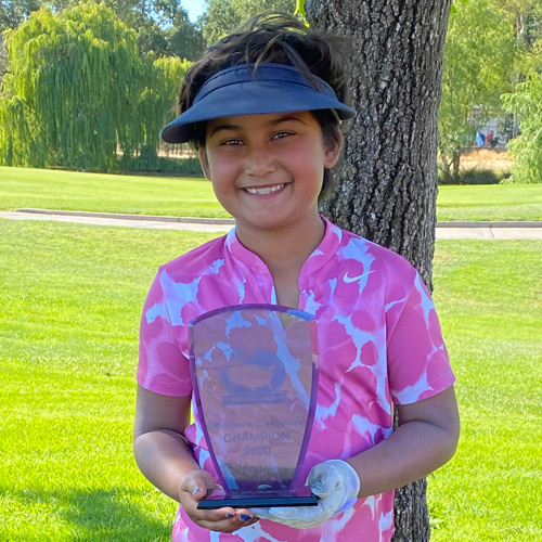 2020 Northern California State Invitational US Kids Golf Tournament (Girls 7 and Under) Jun 28-29, 2020 - 1st Place Champion